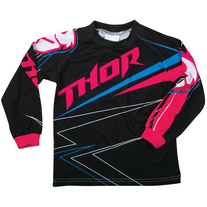Thor Mx Clothing 2015 Stripe Pink Kids Girls Motocross DirtBike Toddler