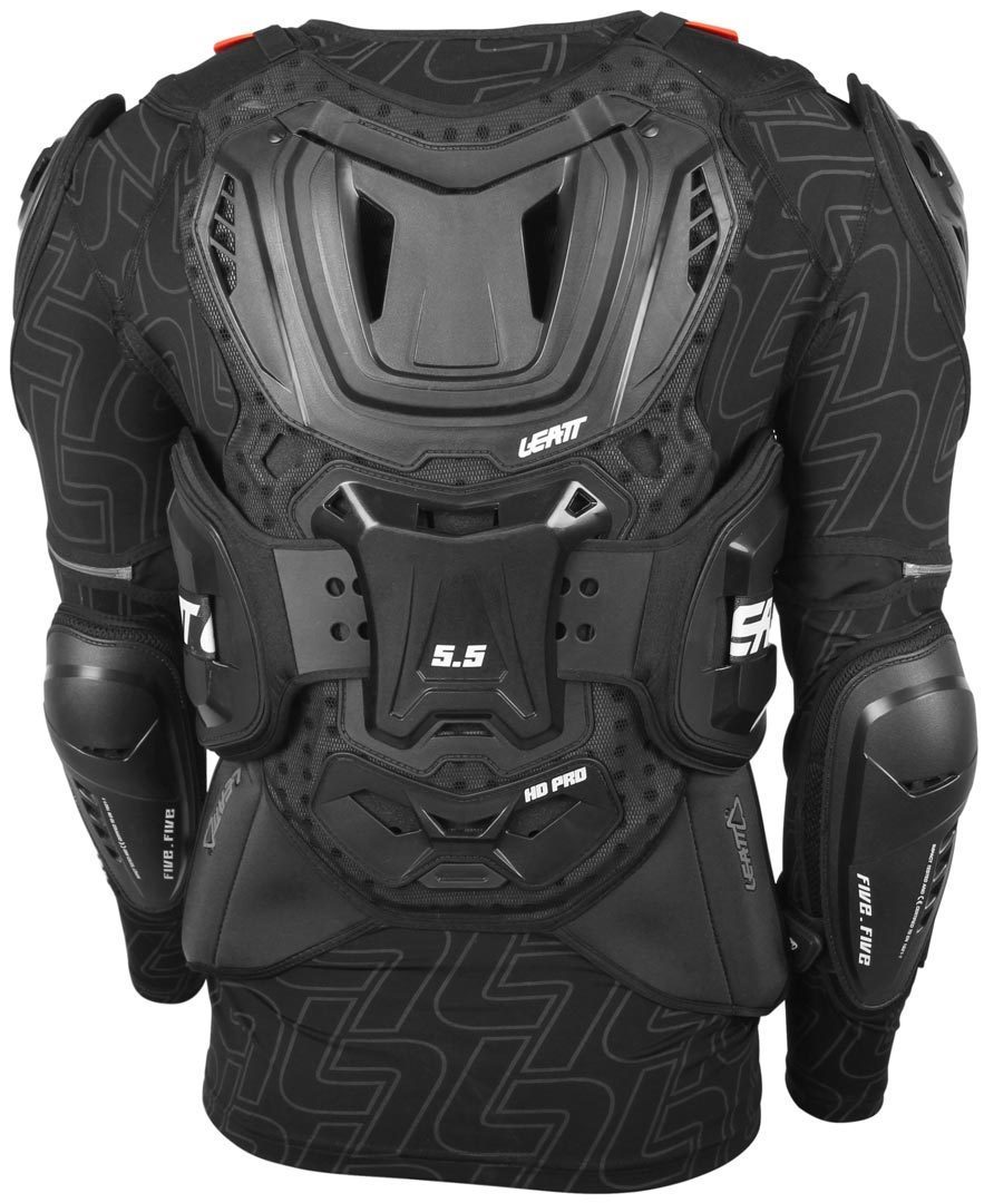 Leatt NEW Mx 5.5 Black Chest Protector Roost Guard Motocross Body