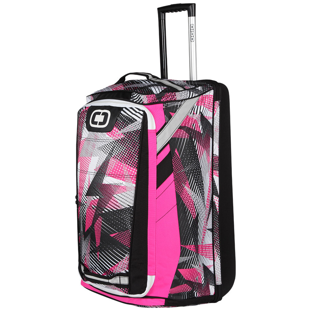 Ogio NEW MX Shock Bolt Pink Motocross Gearbag Luggage Wheeled Pack Moto