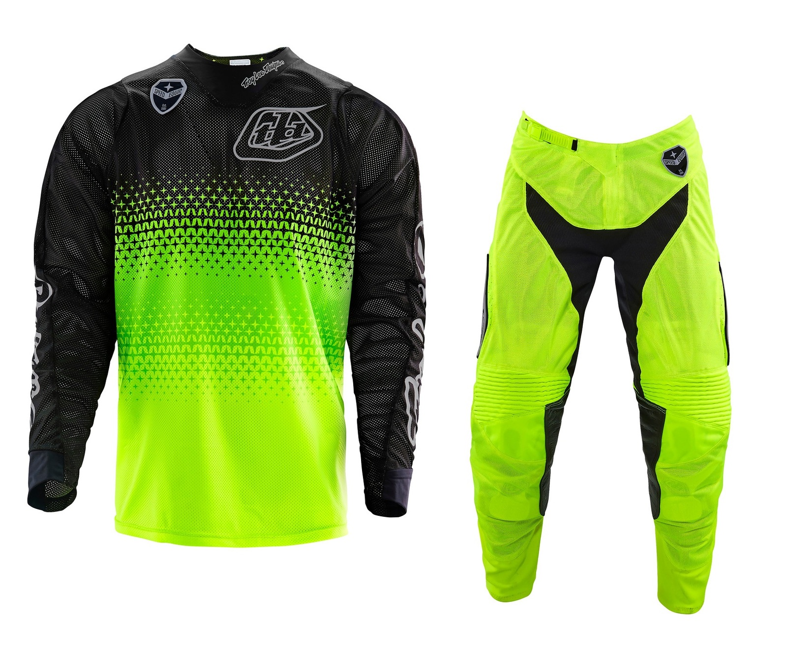 Troy Lee Designs Mx Youth 2016 GP Air Starburst Yellow Motocross Kids