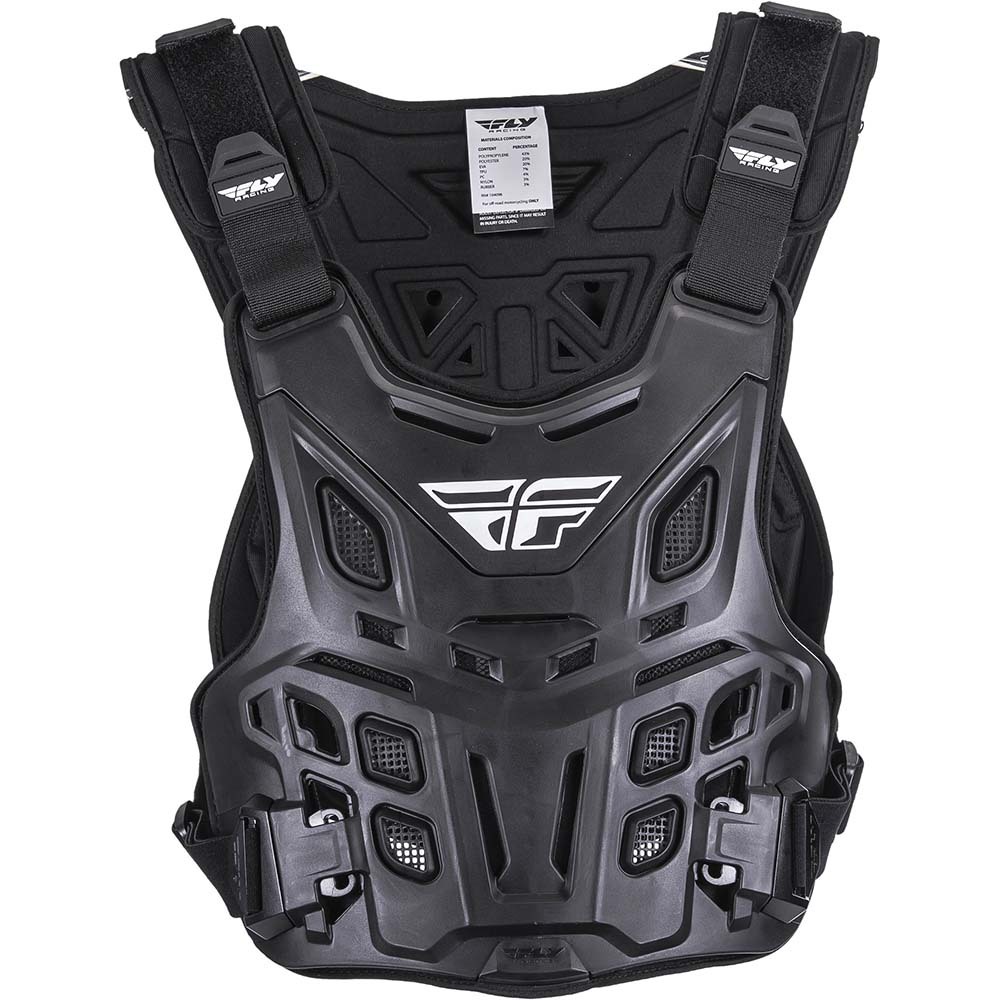 NEW FLY Racing 2017 MX Revel Chest Protector Black Motocross Roost