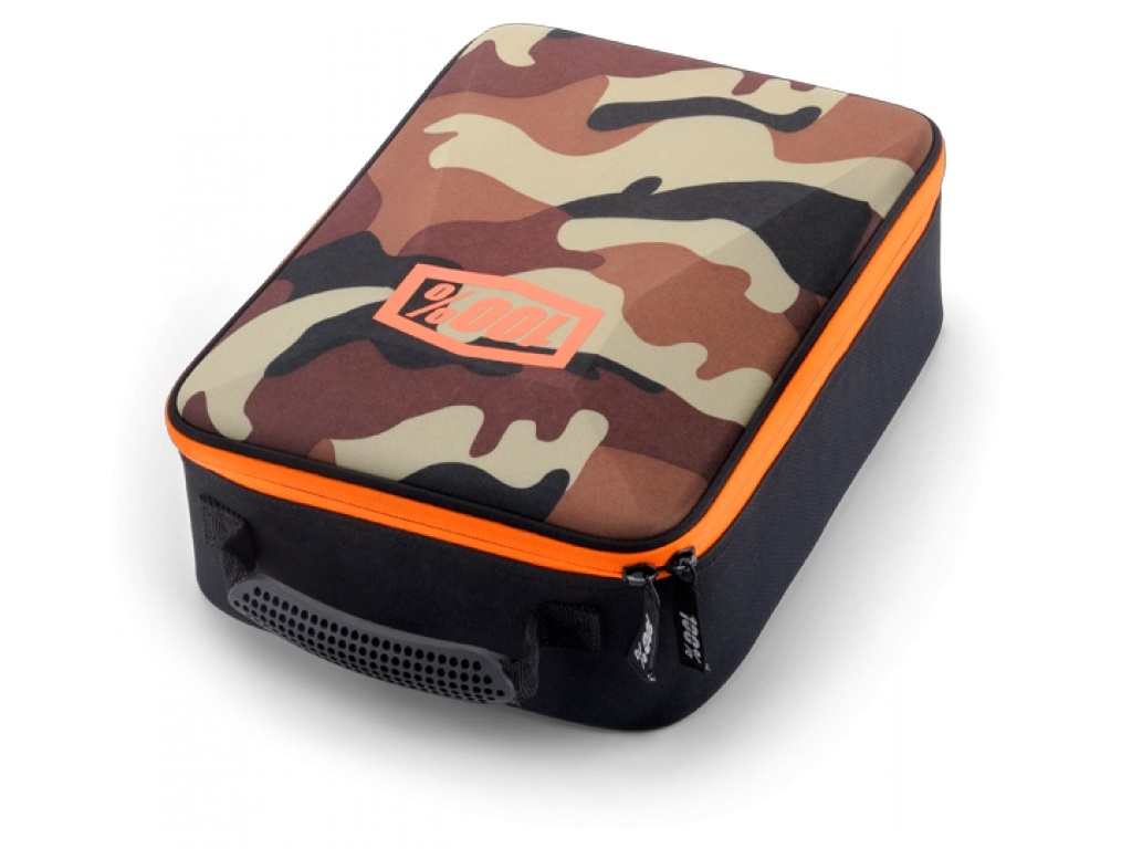 100 Percent Camo Goggles Box Carry Bag Motocross Dirt Bike Travel