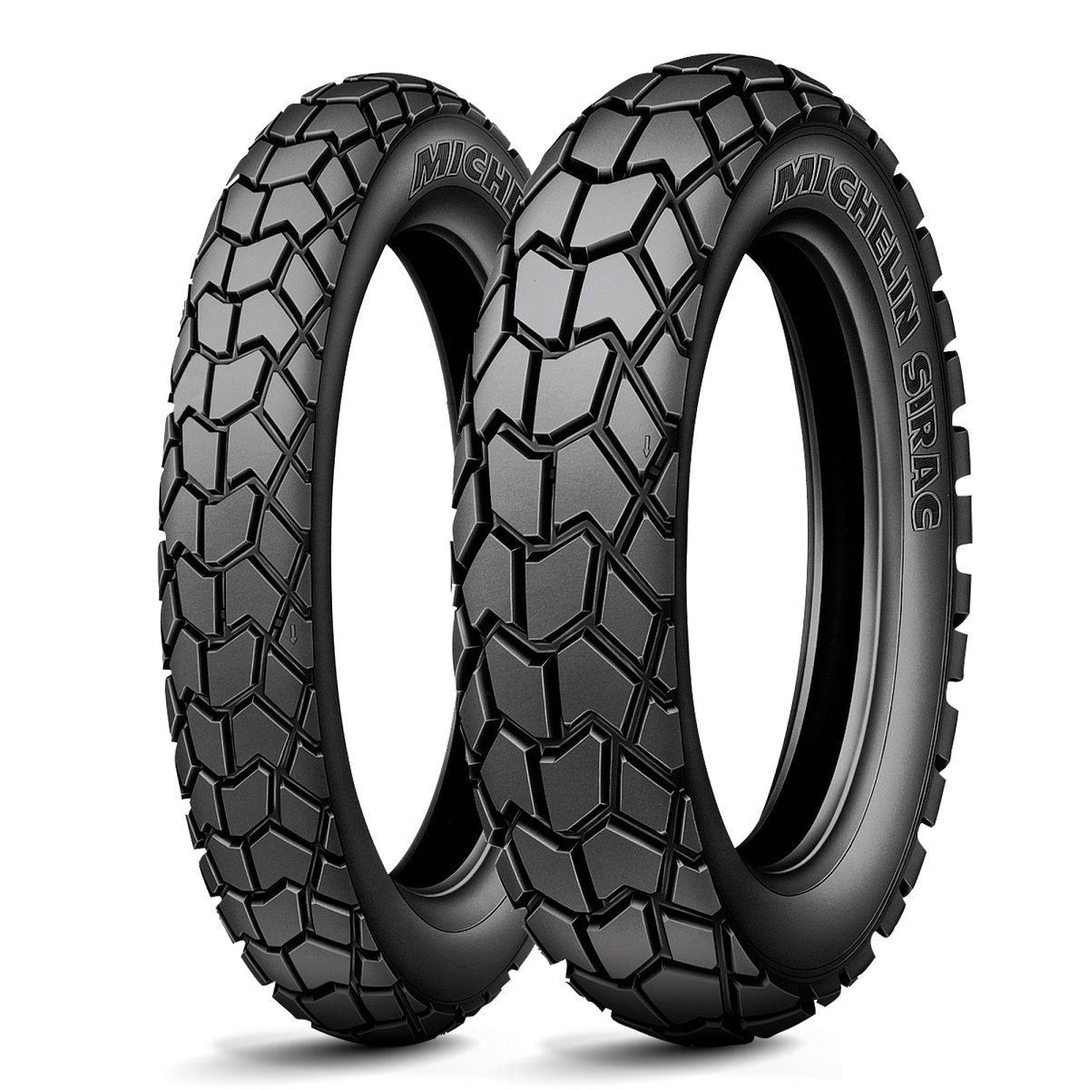 Michelin Sirac Dual Sport 120/90-17 Rear 90/90-21 Front Tyre Set at MXstore