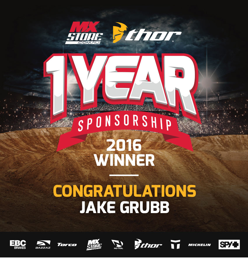 Congratulations Jake Grubb