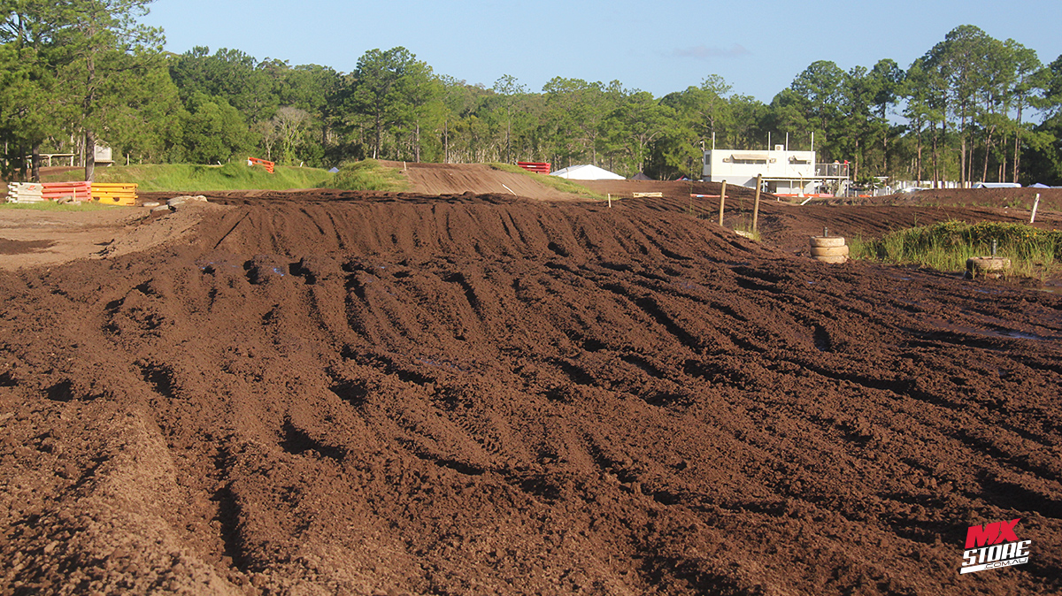 The challenging Coolum Pines MX track