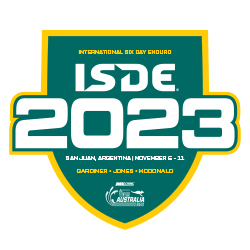 The 2023 ISDE Team Australia: Proudly Supported by MXstore