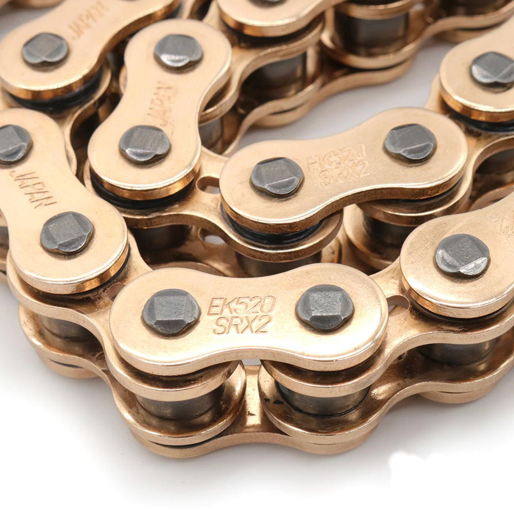 EK Chains 525 QX-Ring Gold 124L Chain | Buy Online | MXstore Australia