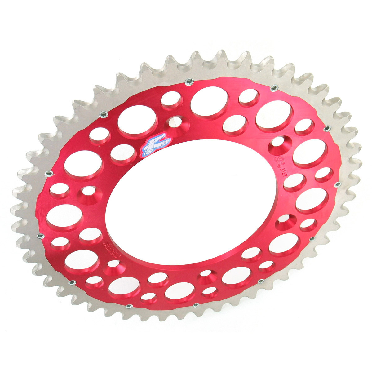 Renthal® 2240-520-52GPOR Twinring™ Grooved Rear Chainwheel - 52 Tooth - Orange