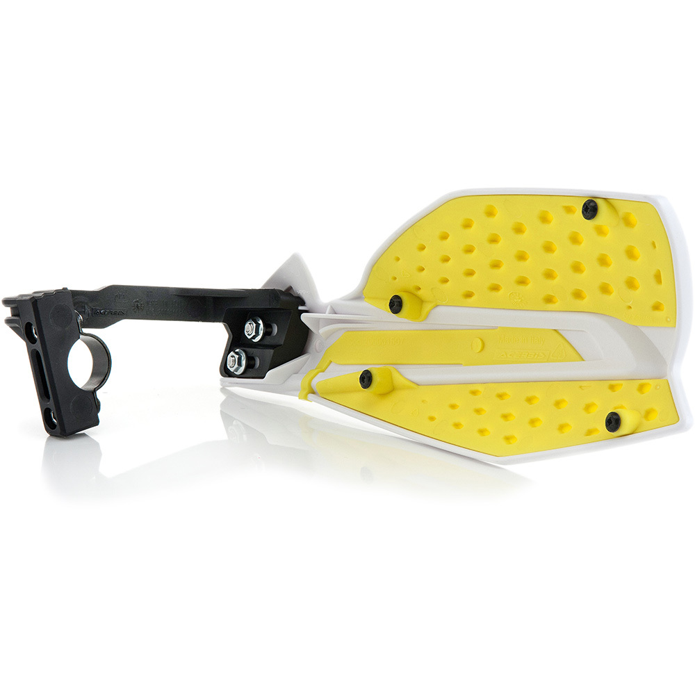 Acerbis NEW Mx XUltimate White Yellow Universal Motocross Dirt Bike