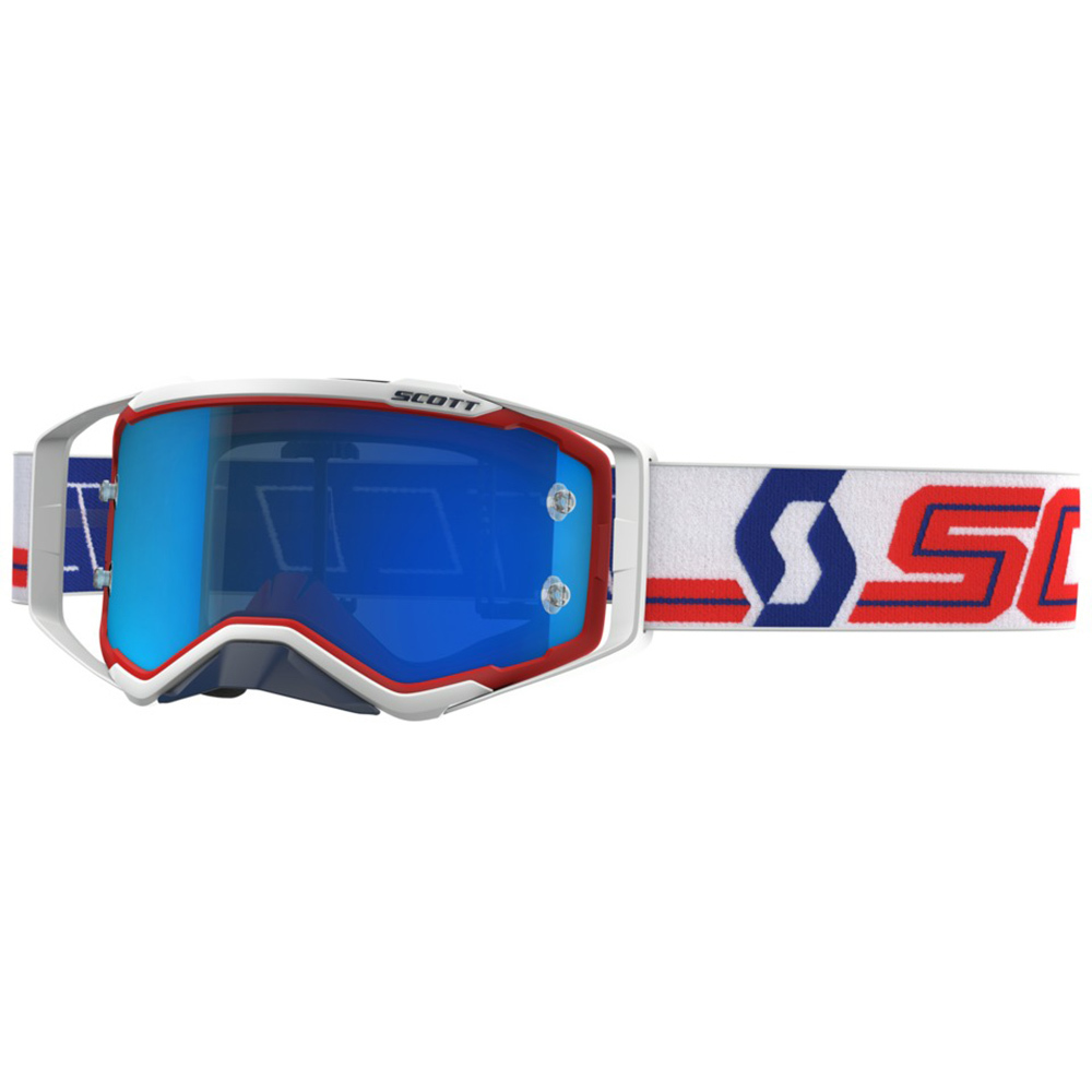 Scott NEW Mx Prospect Red White Electric Blue Chrome Motocross Dirt