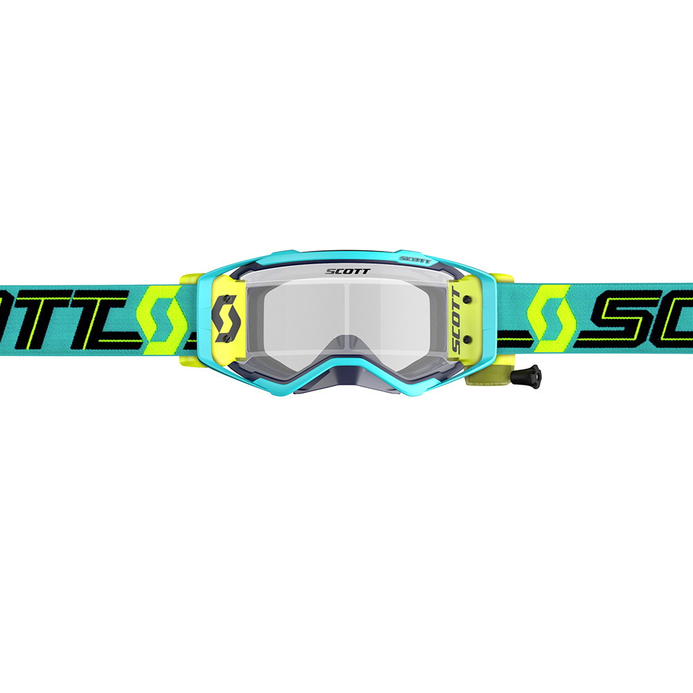 NEW Scott Mx Prospect WFS Blue/Teal Motocross Dirt Bike Goggles