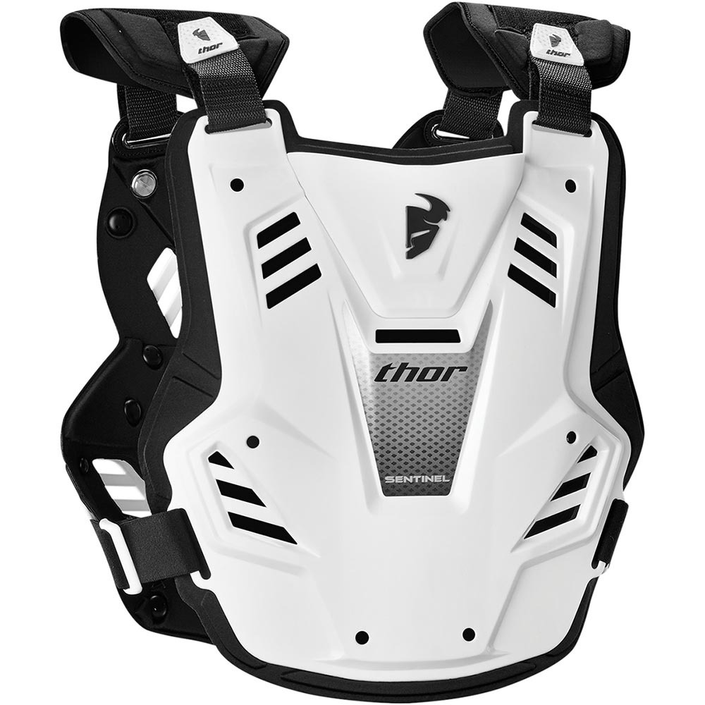 Thor MX Kids NEW Sentinel GP Roost Chest Protector White Black Youth Body Armour eBay