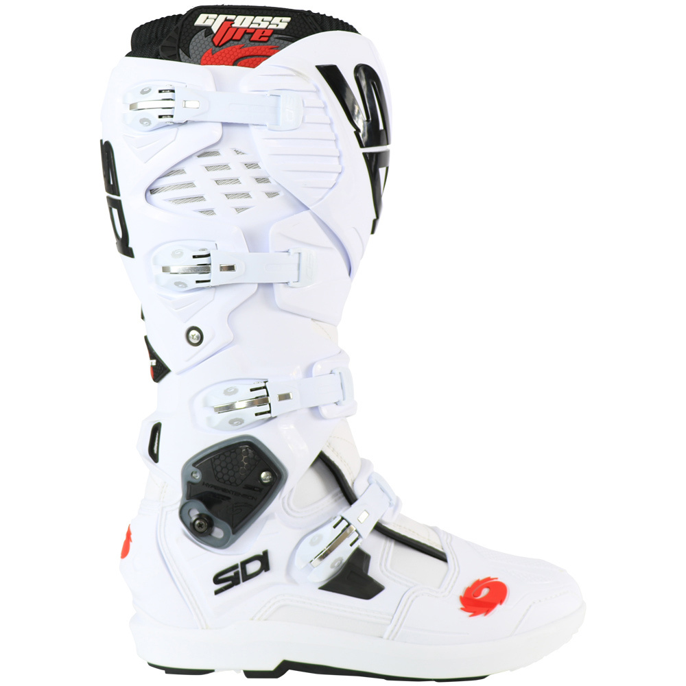Sidi Crossfire 3 SRS White Boots at MXstore