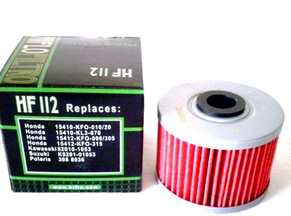 Hiflo HF112 Kawasaki KXF 450 0615 KLX 110250 Oil Filter at MXstore