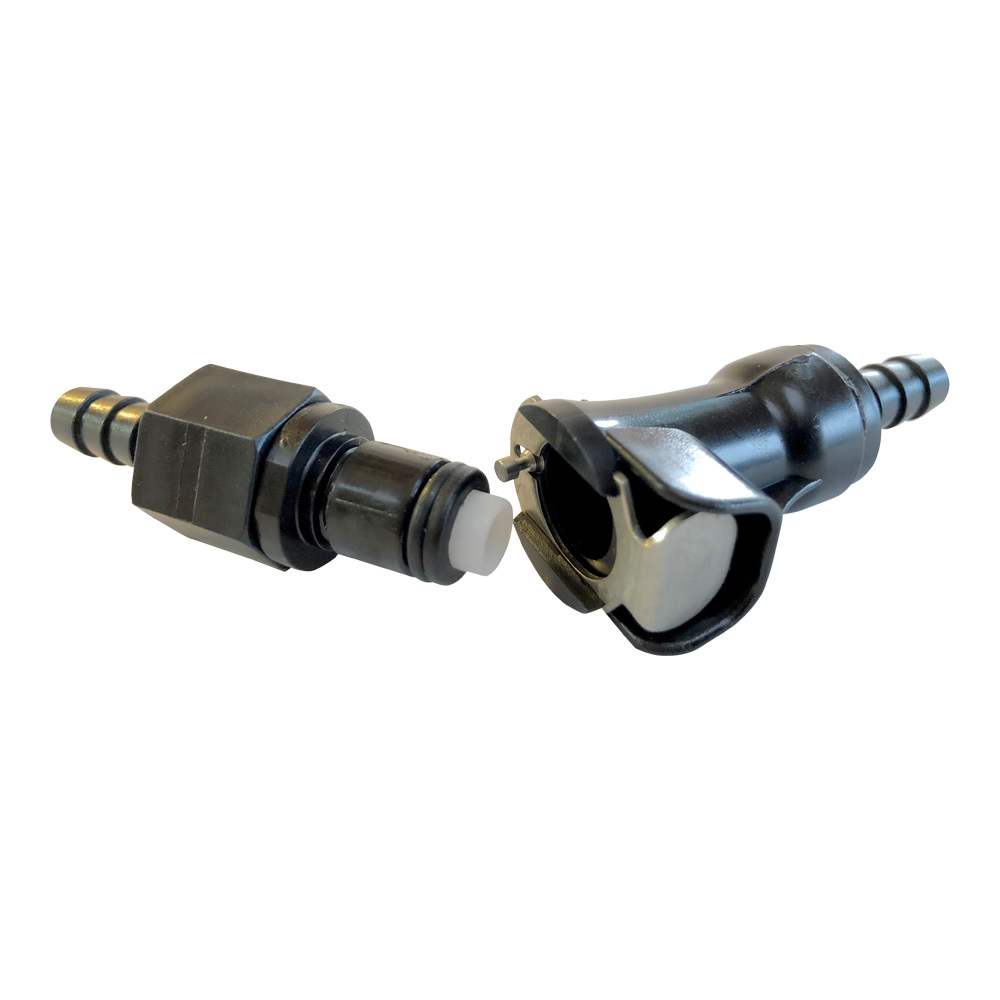 Ballards Quick Disconnect Black FuelLine Coupling at MXstore