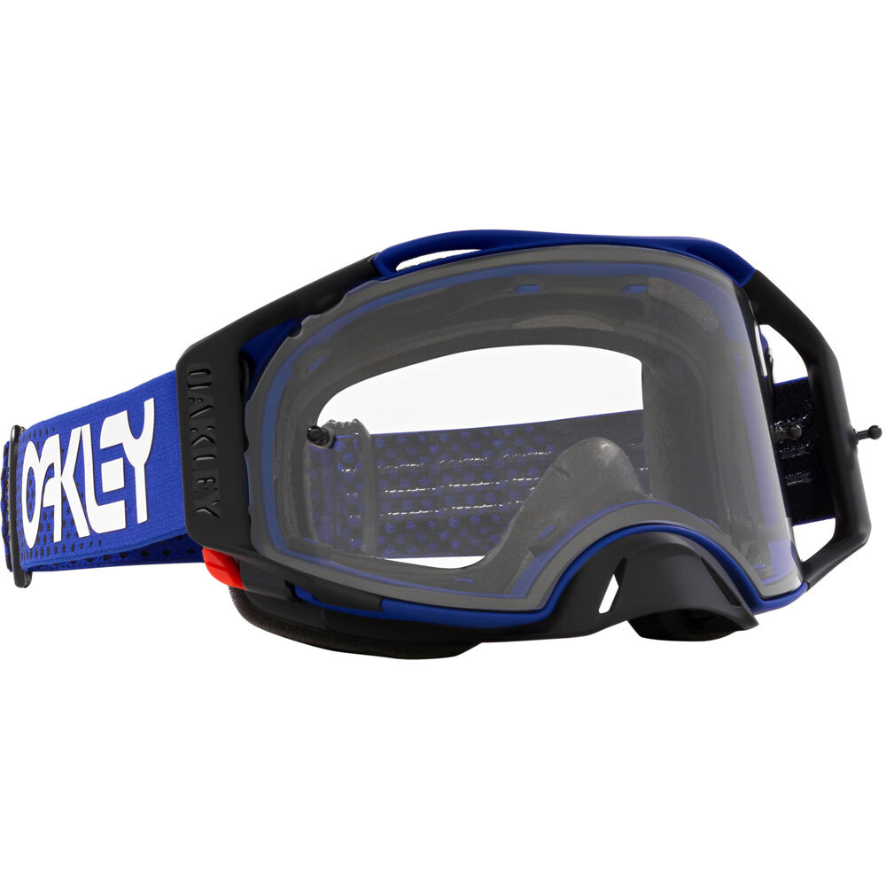 Oakley Airbrake B1B Blue/Clear Goggles | Buy Online | MXstore