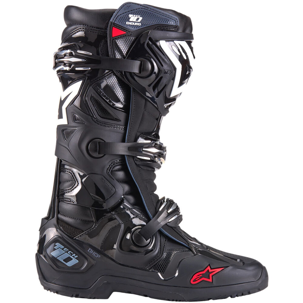 Alpinestars 2026 Tech 10 Black Enduro Boots | Buy Online | MXstore