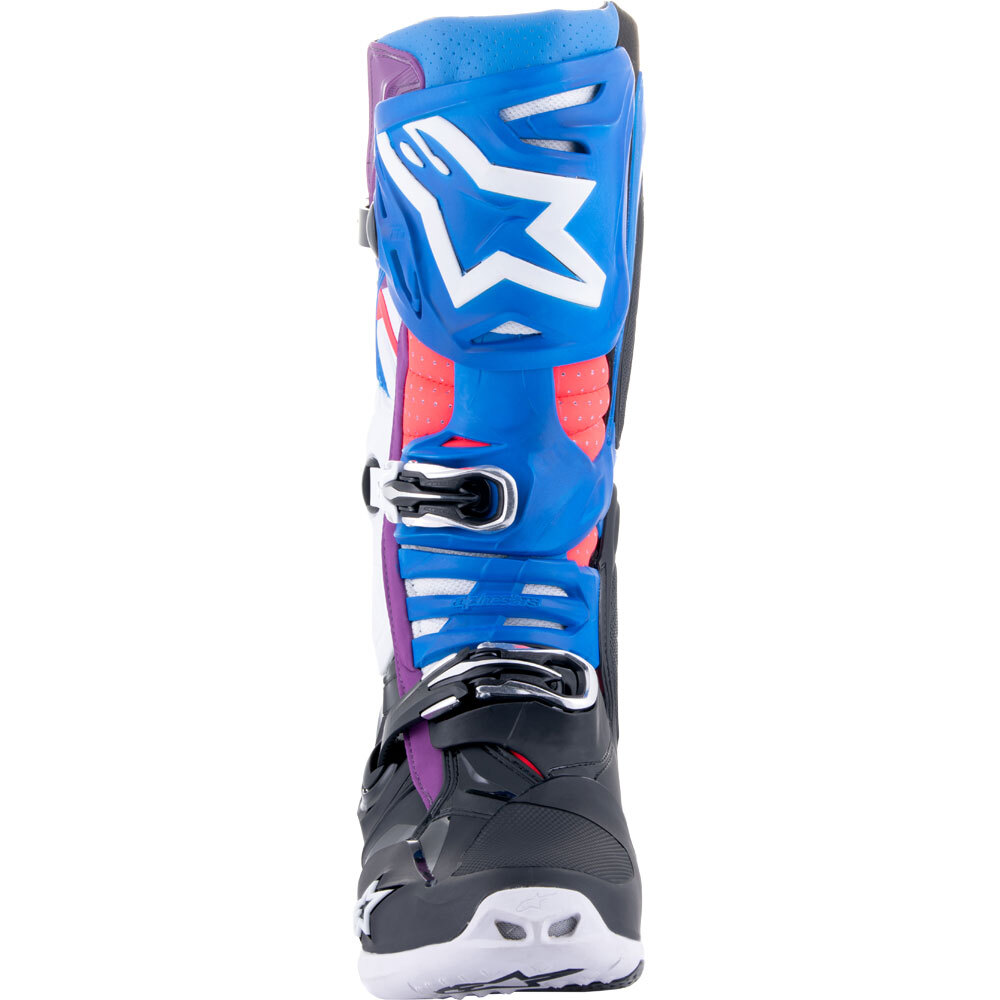 Alpinestars 2026 Tech 10 Supervented Black/Blue/Purple Boots at