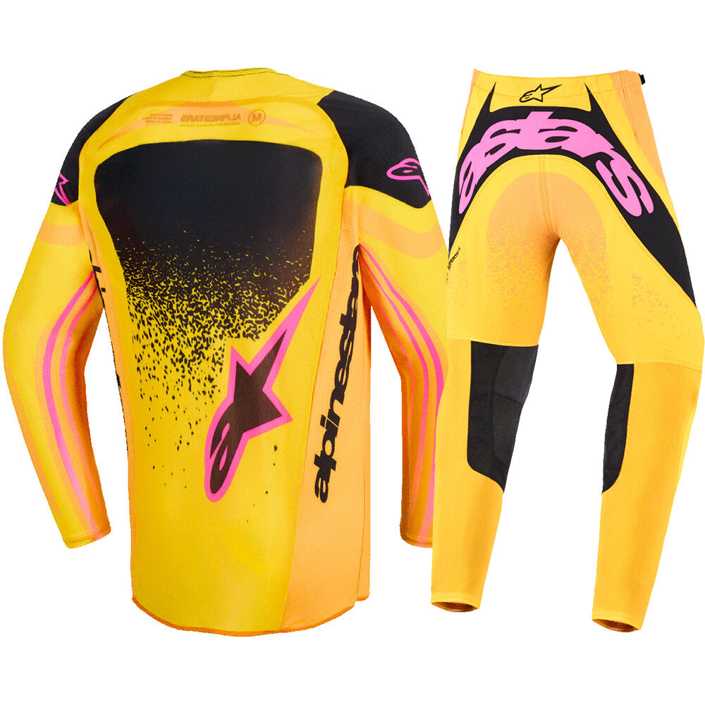Alpinestars 2026 Supertech Nomur Orange/Yellow/Pink Kids