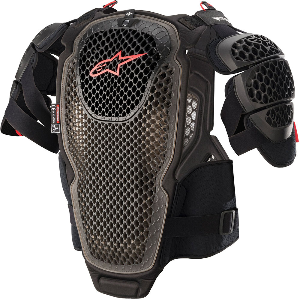 Alpinestars A-6 Chest Protector Black/Red Body Armour