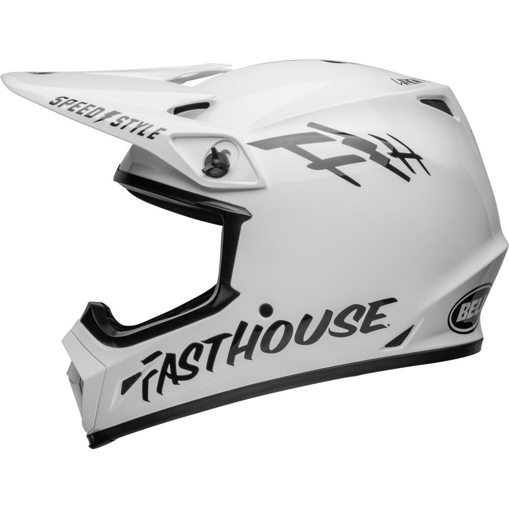 Bell 2022 MX-9 MIPS Fasthouse White 