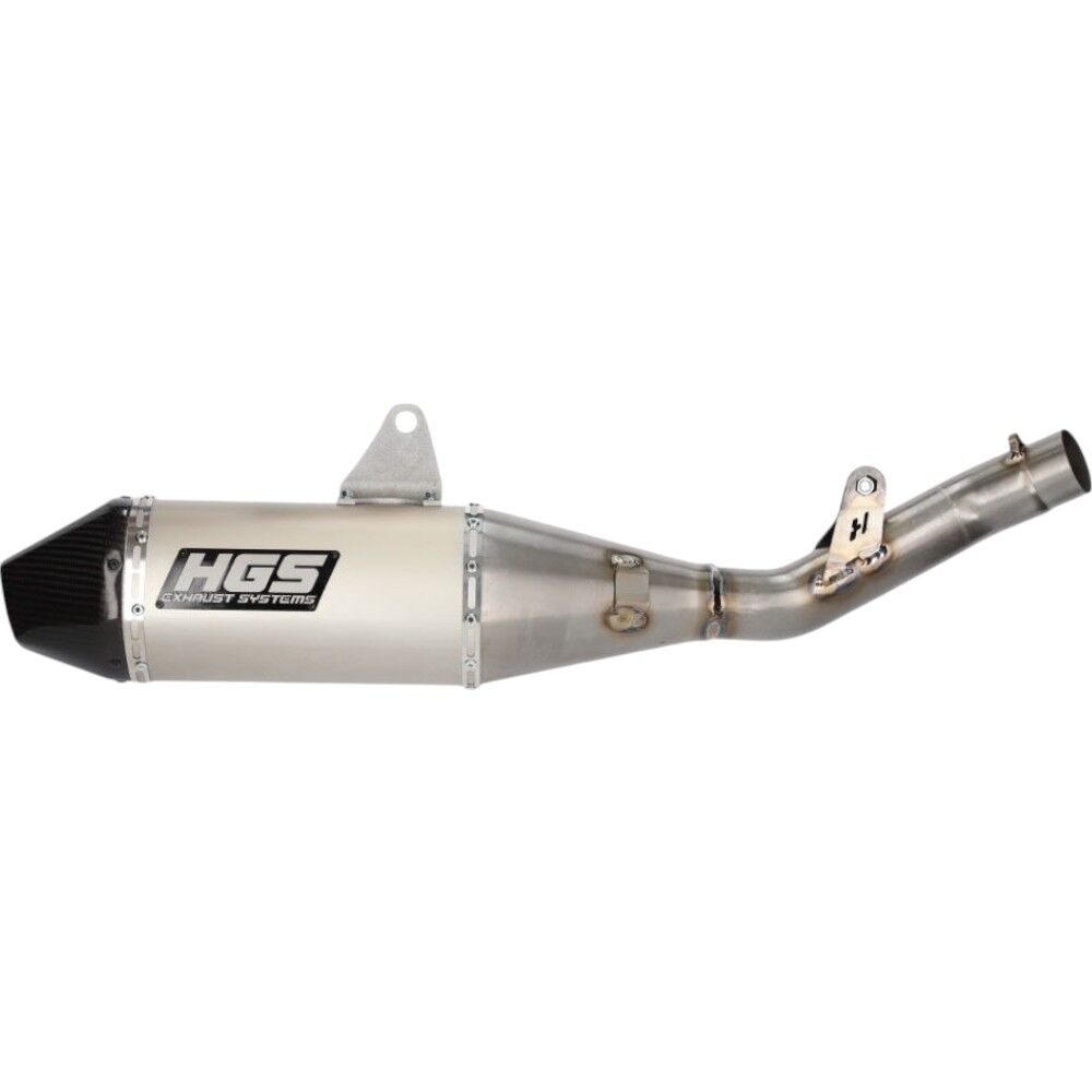 HGS Honda CRF250R 2025 Titanium Carbon Full Exhaust System at MXstore