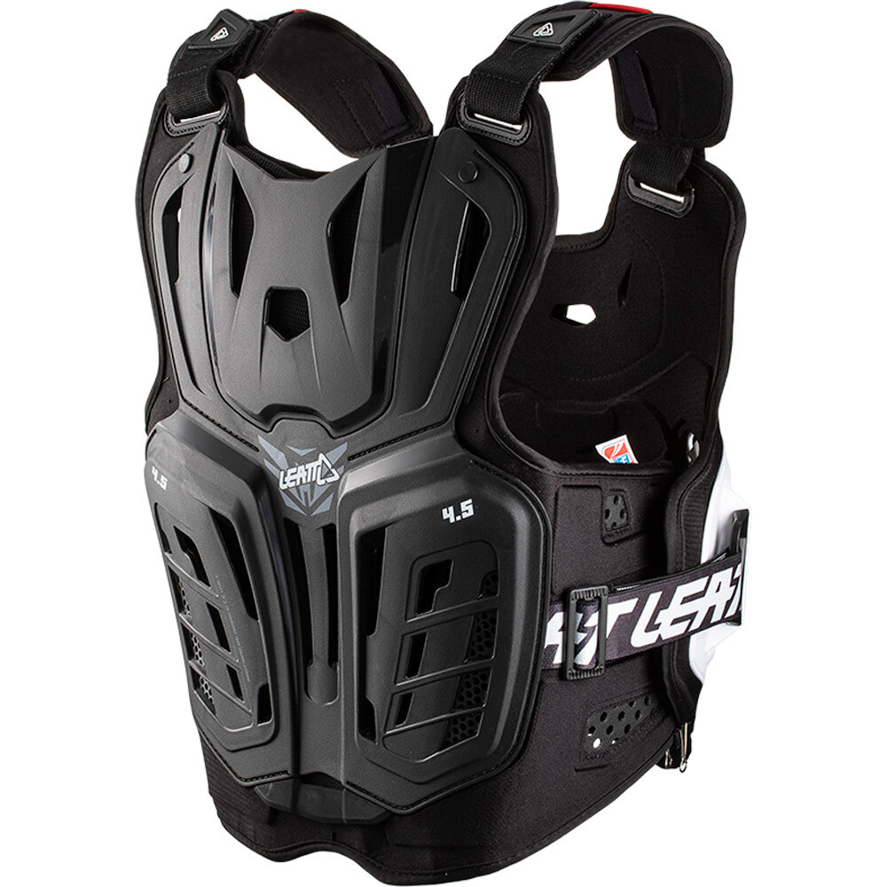 NEW Leatt MX 4.5 Black Off Road Motocross Enduro Chest Protector eBay