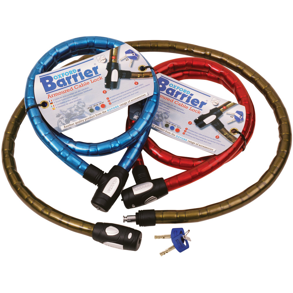 oxford barrier bike chain lock