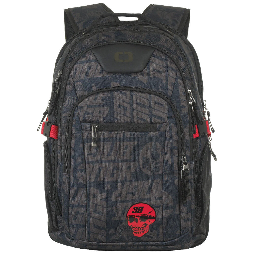 Ogio Urban DNGR Flat Black/Red Backpack at MXstore