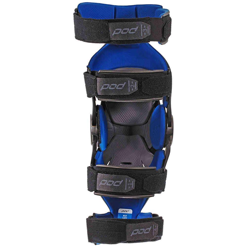 POD NEW K8 Carbon Blue Mx Gear Motocross Dirt Bike Enduro Right Knee