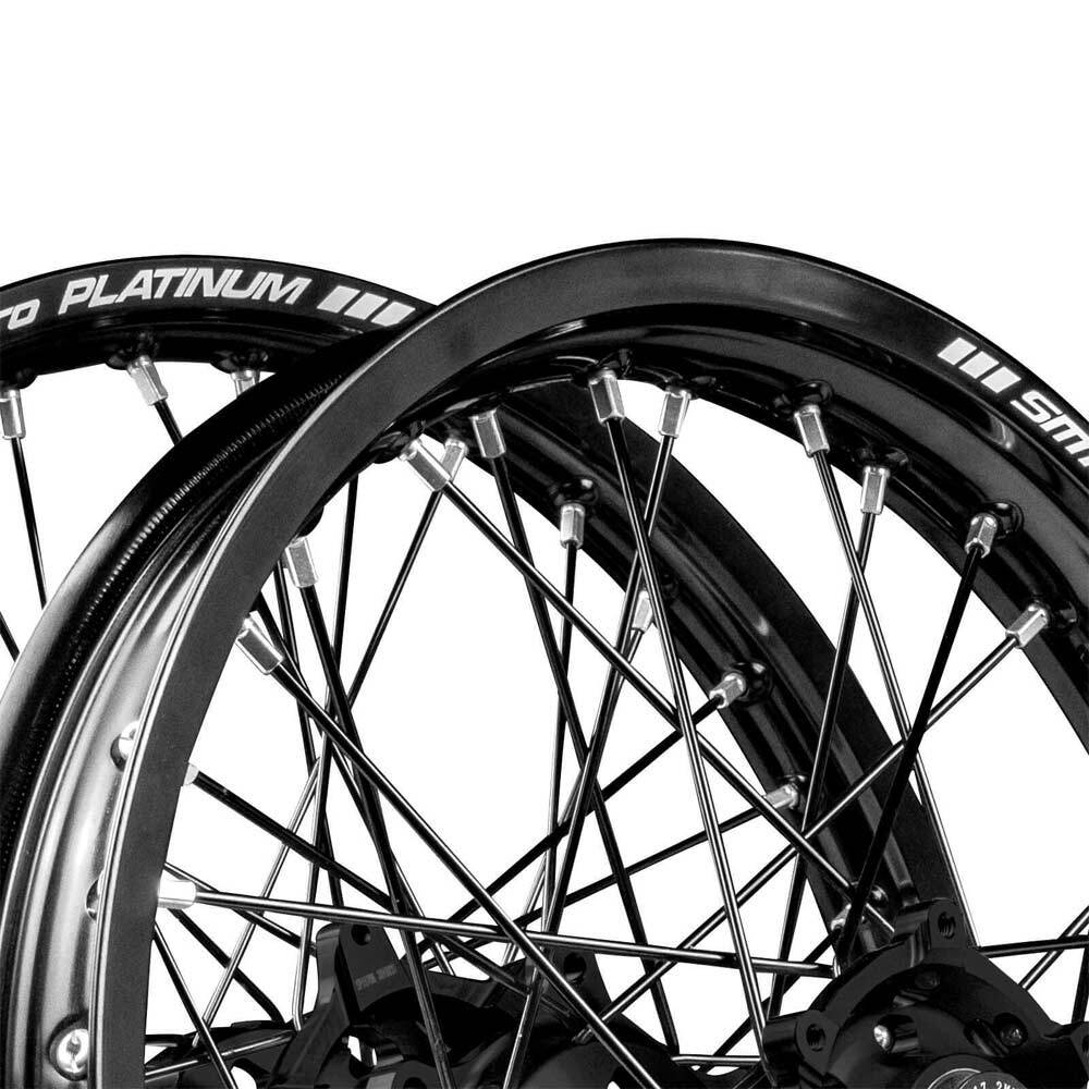 SM Pro KTM/Husqvarna/Gas Gas Black/Black/Black Wheel Set - SM Pro Wheels