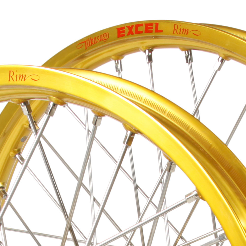 Talon Honda XR600R 8699 Gold/Gold Excel Wheel Set at MXstore
