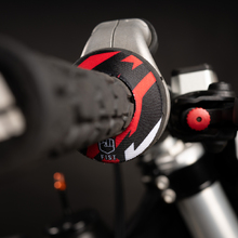 ProTaper Orange/Black Half-Waffle Grips - Clamp-On Motorcycle Grips For Dirt Bikes & Motocross