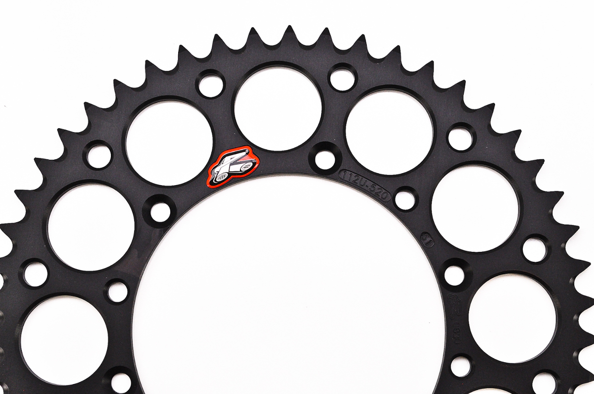 NEW Renthal MX Kawasaki Ultralight Black Dirt Bike Rear Sprocket 51T