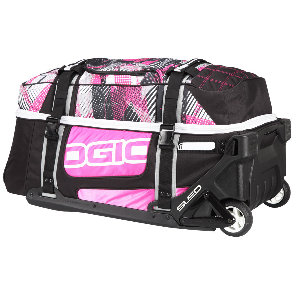 Ogio NEW RIG 9800 Bolt Pink Gearbag Mx Luggage Travel Motocross Gear Bag eBay