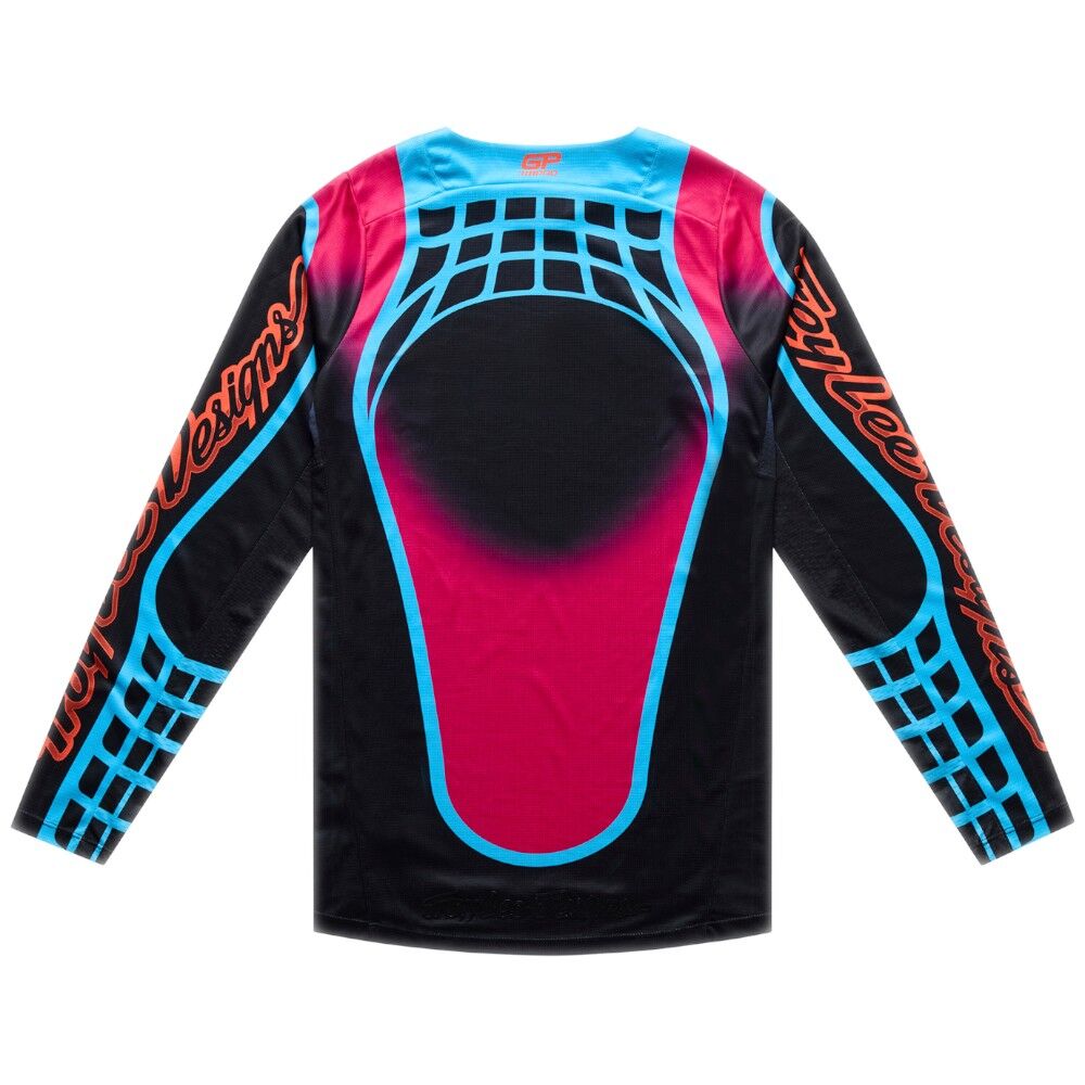 Troy Lee Designs 2026 GP Pro Framework Black/Cyan Gear Set | Buy