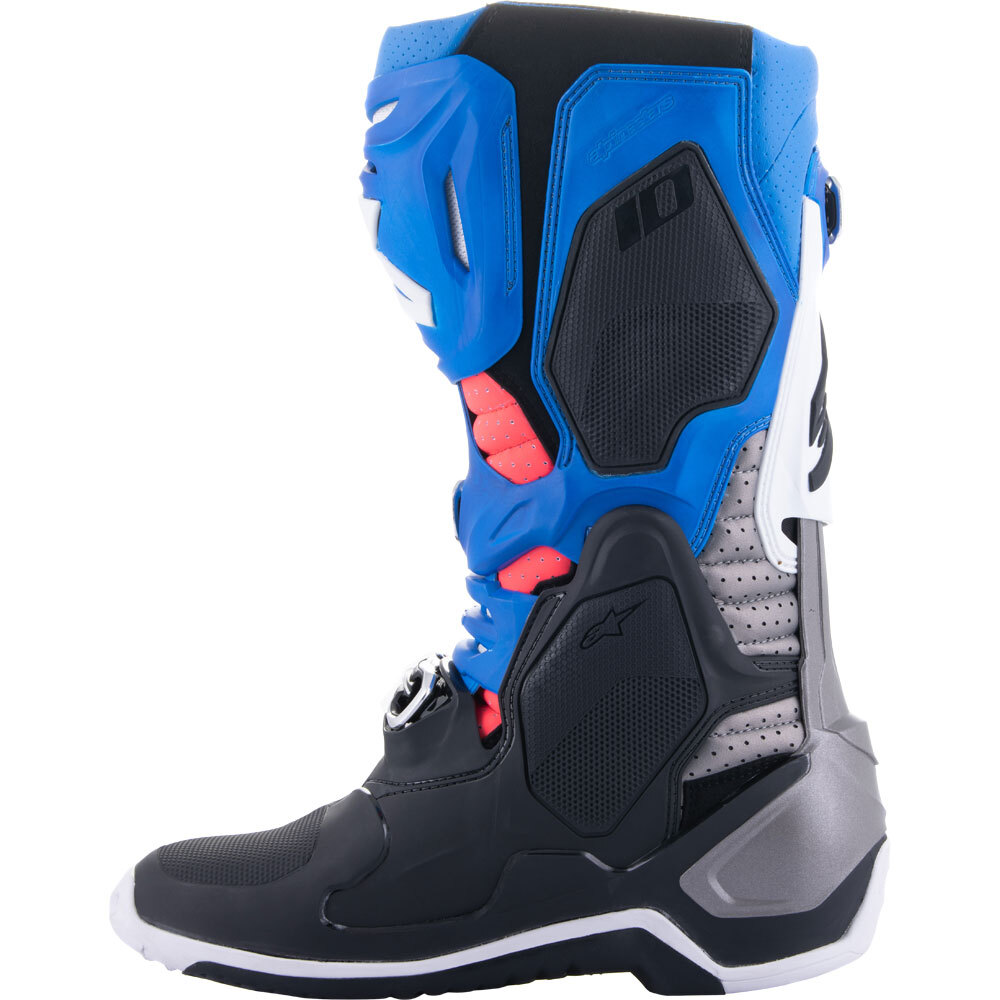Alpinestars 2026 Tech 10 Supervented Black/Blue/Purple Boots at