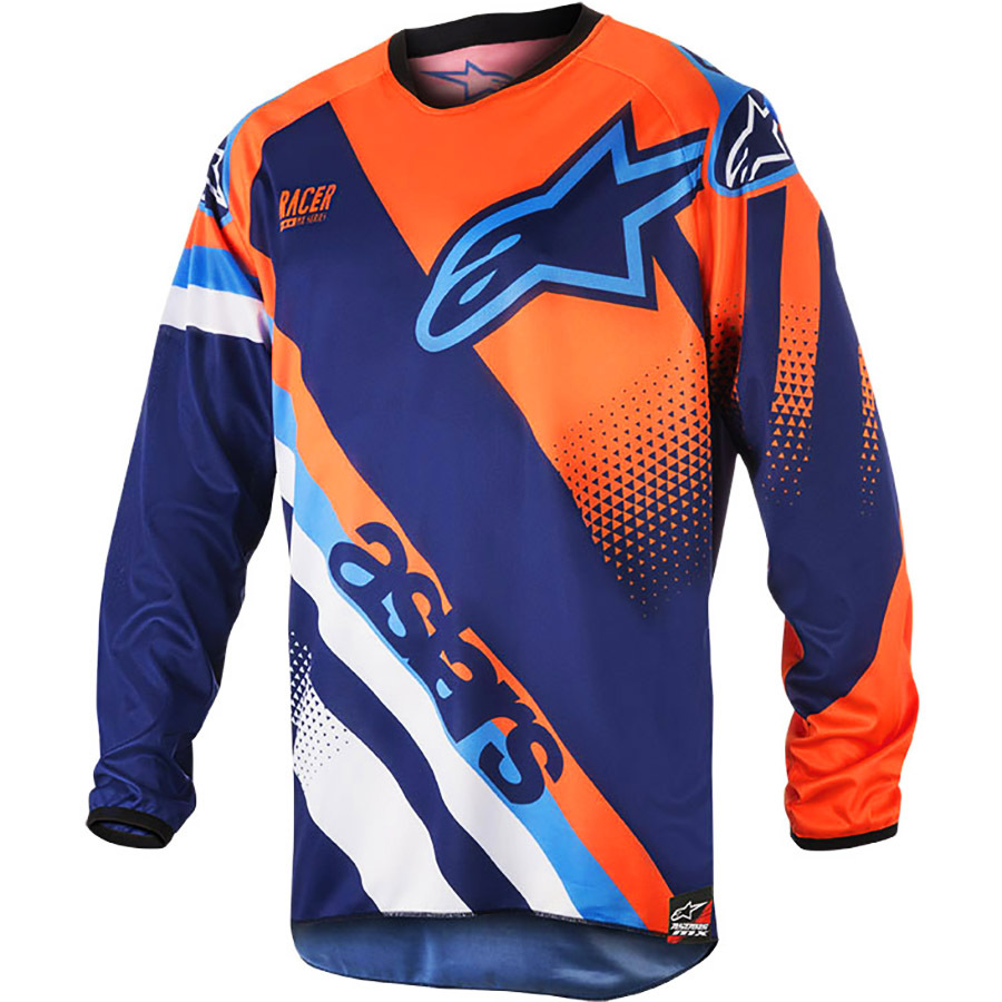 Download Alpinestars NEW Mx 2018 Racer Supermatic Navy Orange Adults Motocross Gear Set | eBay