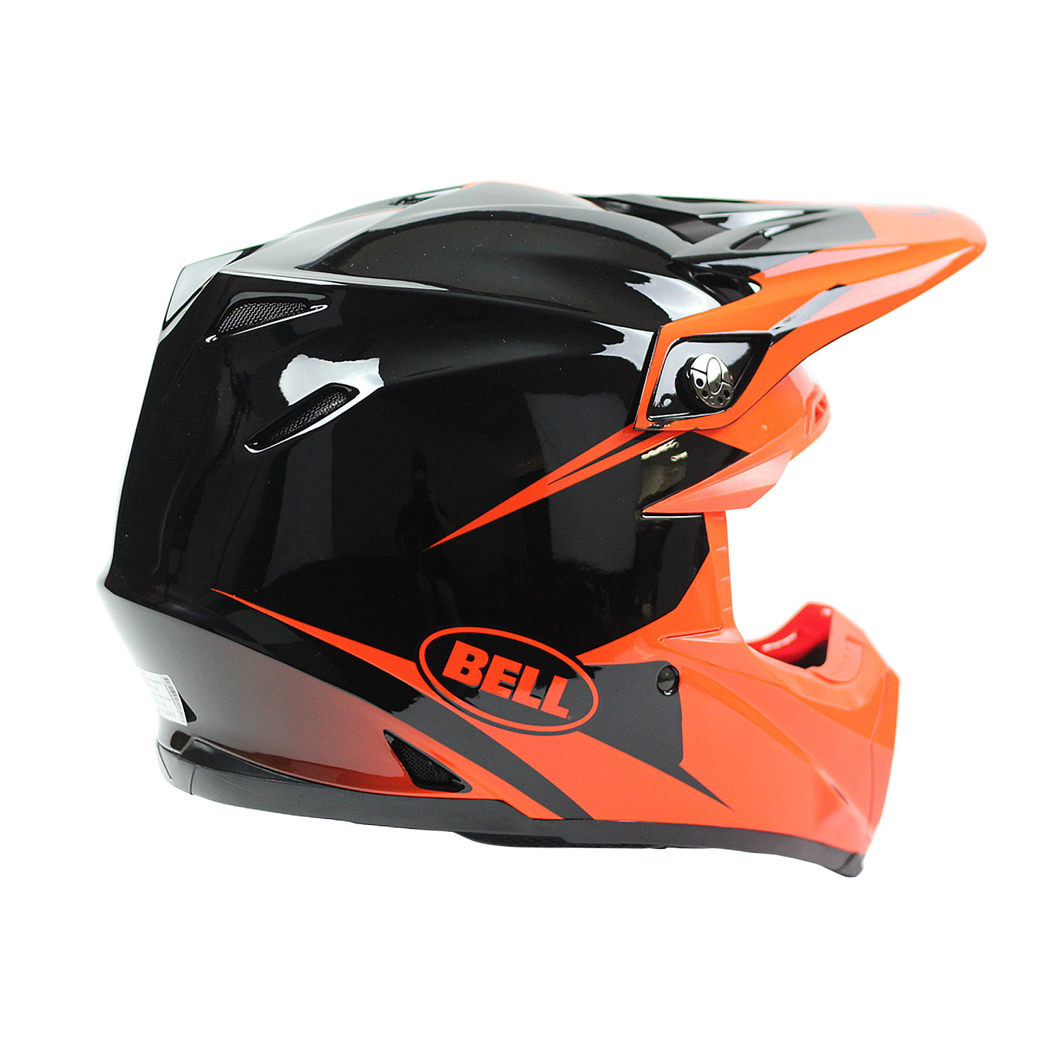 Bell Moto9 Intake Red/Black Helmet at MXstore