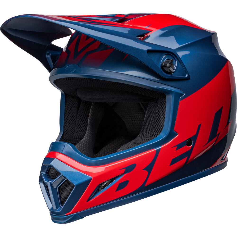 Bell 2022 MX-9 MIPS Disrupt Blue/Red 