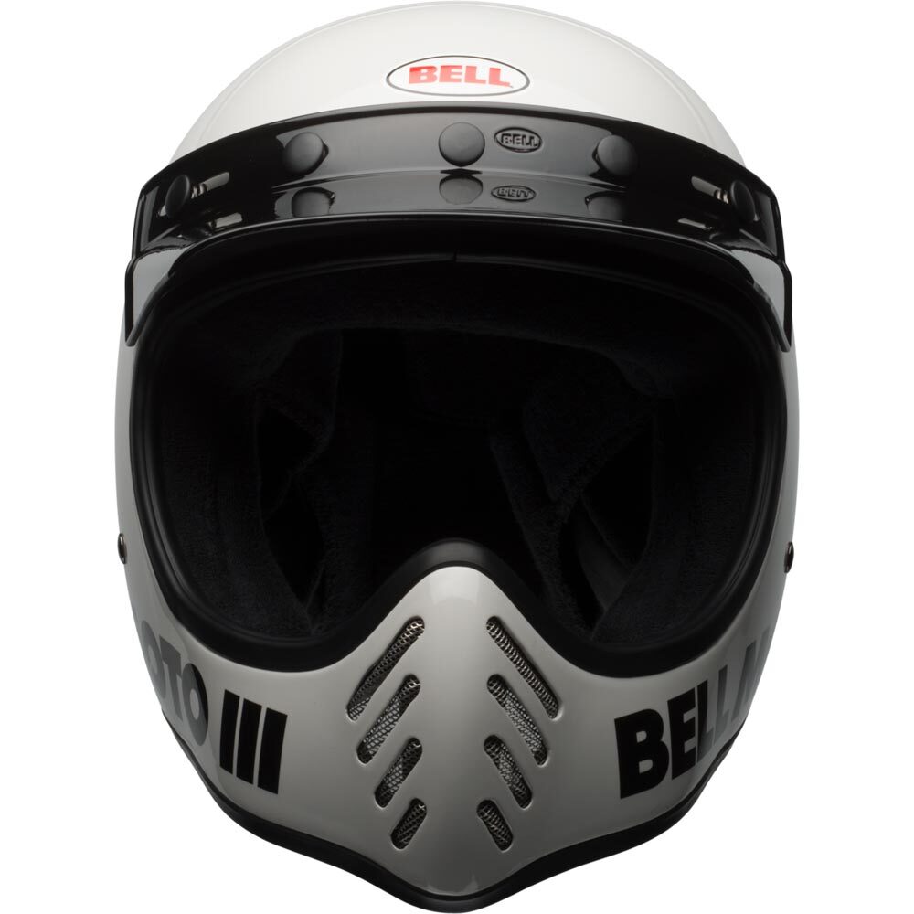 Bell 2026 Moto-3 Classic White Helmet | Buy Online | MXstore Australia