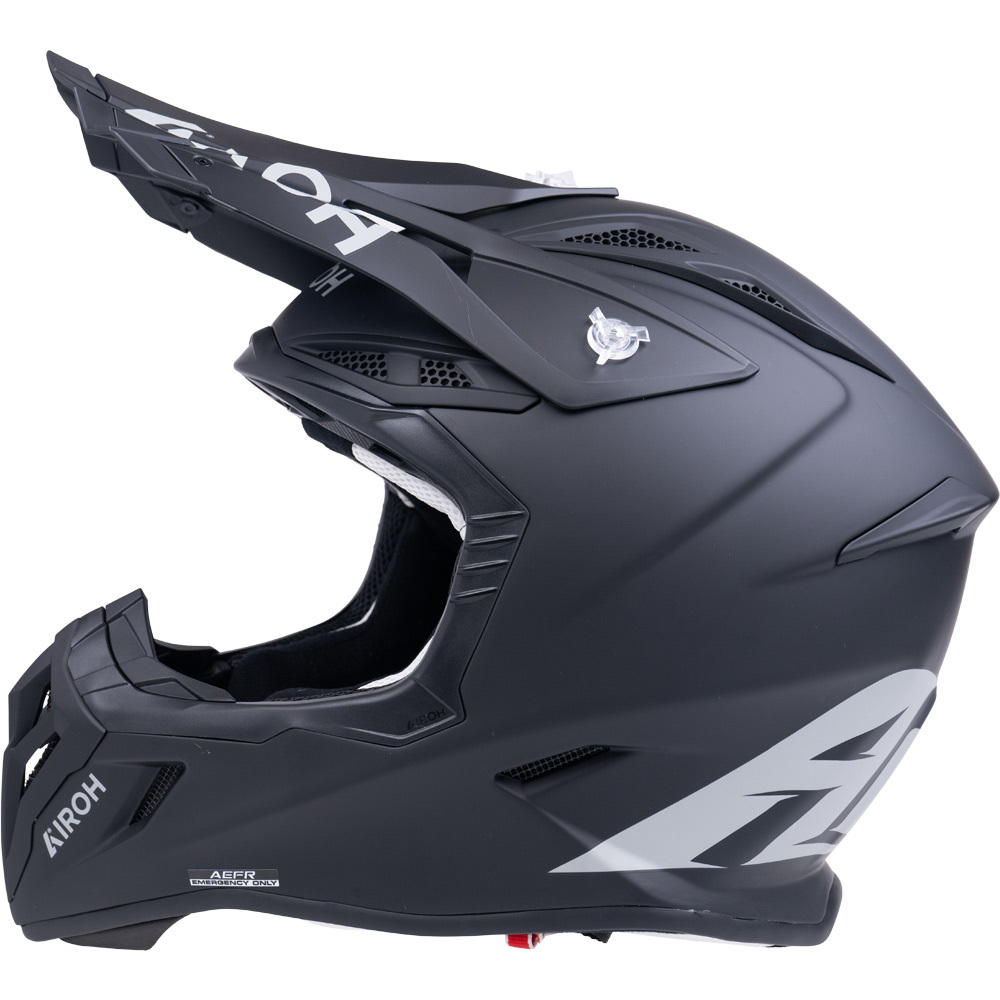 Airoh Aviator ACE 2 Solid Matte Black Helmet at MXstore
