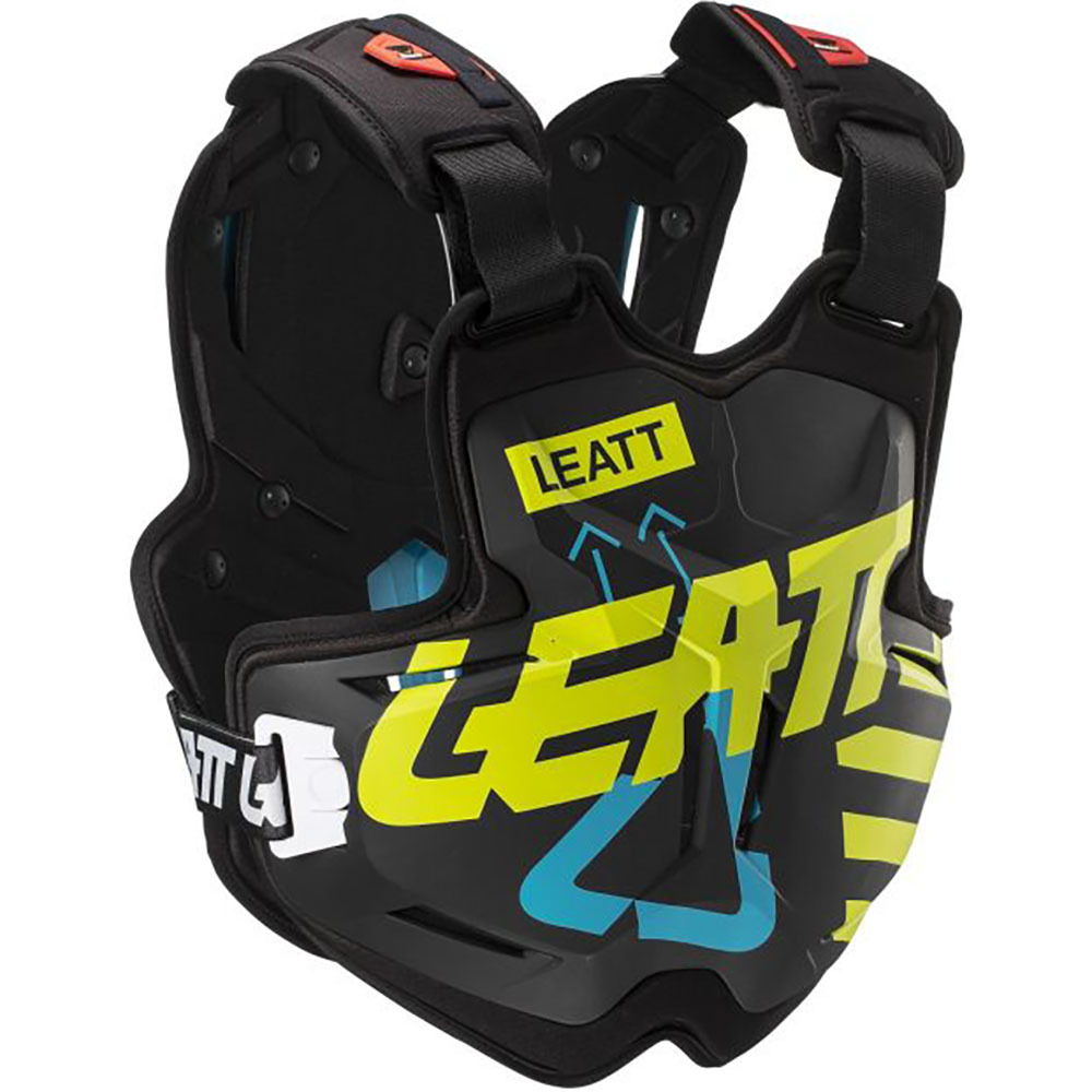 Leatt MX 2.5 Chest PRO Rox Black/Lime Motocross Dirt Bike Body Armour