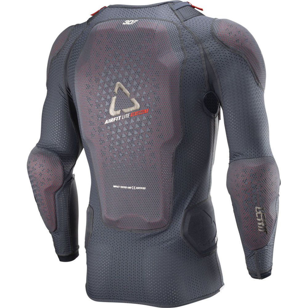 T-shirt De Protection Leatt 3DF Airfit Lite Armour Noir - Niveau CE 1 - Pour Motocross/VTT