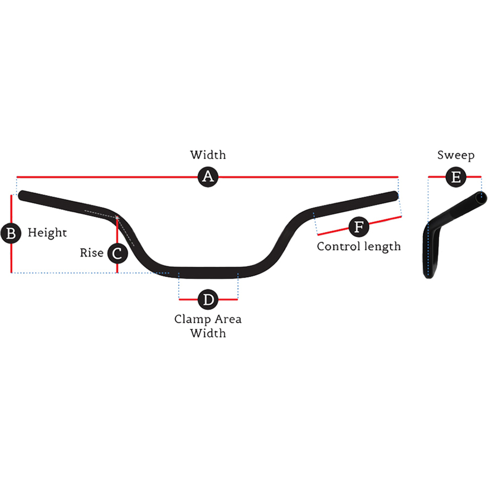 RHK XS Gold/Black Tapered Handlebars | Buy Online | MXstore Australia