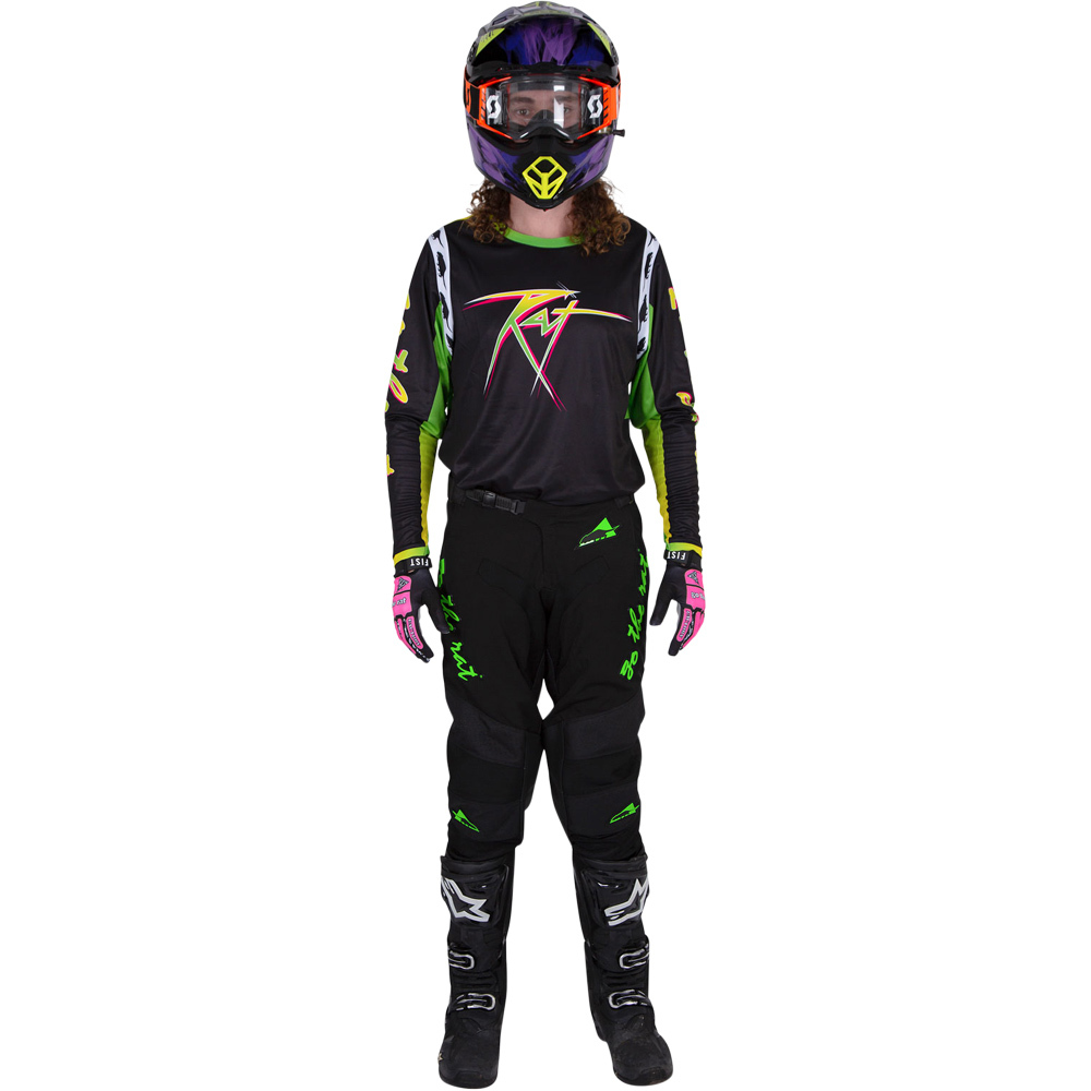 Rat Racing Fade Black Green Gear Combo at MXstore