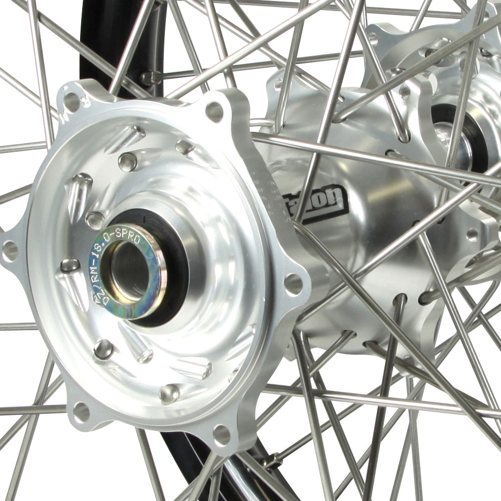 Talon NEW Mx Suzuki RMZ250 RMZ450 Black Rim Silver Hub Excel Motocross