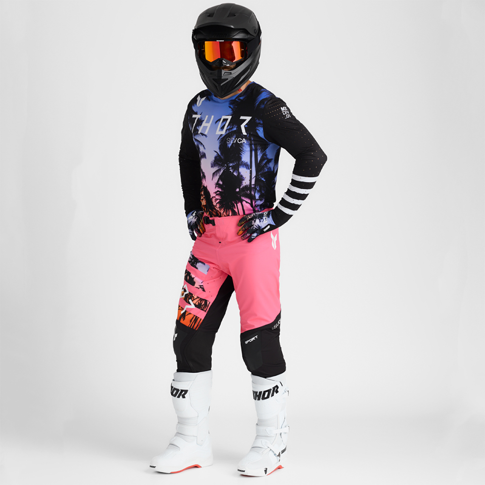 Thor 2025 Sportmode SD Black Pants - Main Image