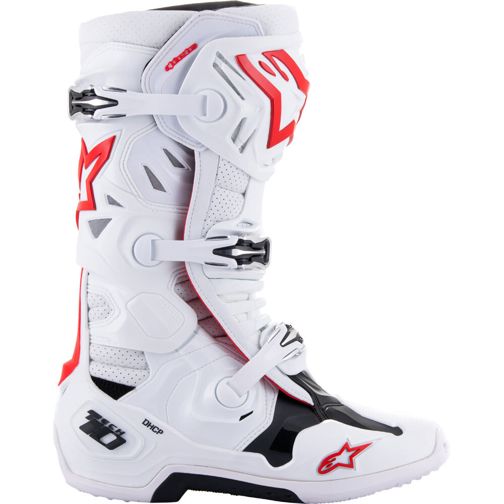 Alpinestars 2026 Tech 10 Supervented White/Bright Red Boots | Buy