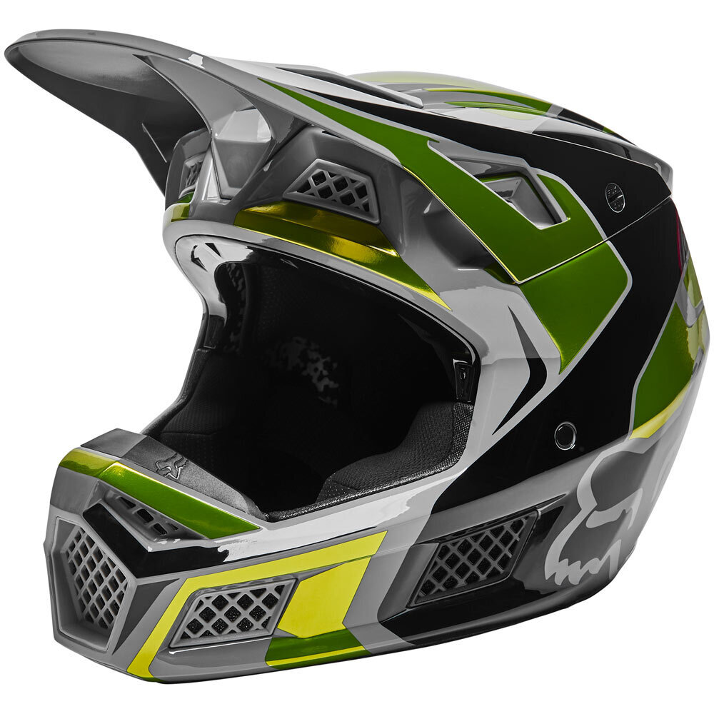 Fox 2022 Flexair Mirer Black/Yellow 